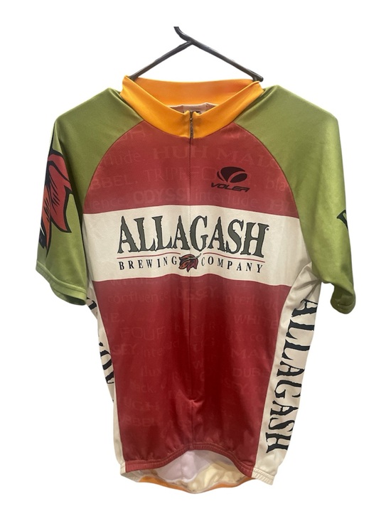 Voler Other - Allagash Brewing Company Men's Voler Cycling Jersey - Red, Olive Green, Cream